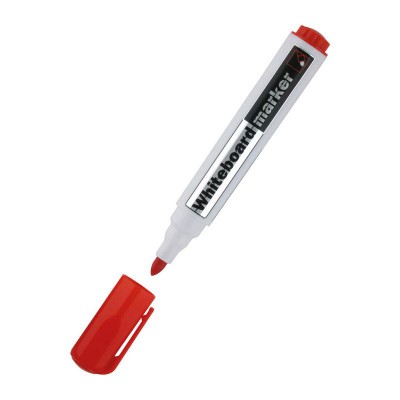 Маркер Whiteboard D2800, 2 мм круглий червоний Маркер Whiteboard D2800, 2 мм круглий червоний