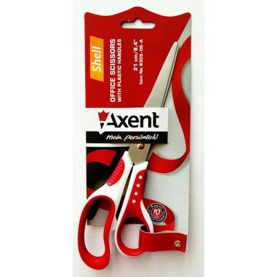 Ножиці з прорезін.ручк. Axent 21 cм / 6305 / Ножиці з прорезін.ручк. Axent 21 cм / 6305 /