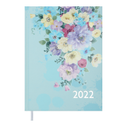 Щоденник датований Buromax, 2022 FILLING , блакитний, 336 ст.  