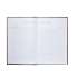 Щоденник недат. TONE, A6, бордовий Щоденник недат. TONE, A6, бордовий