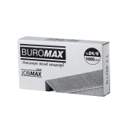Скоби для степлера Буромакс/Buromax №24 х 1000 шт
