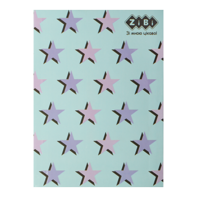 Блокнот PATTERN, А-5, 64 арк., кліт., обкл., мат. лам KIDS Line, синій Блокнот PATTERN, А-5, 64 арк., кліт., обкл., мат. лам KIDS Line, синій