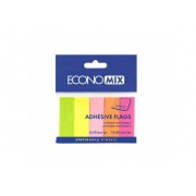 Стікери-закладки Economix, 15х45, паперові E20935, 30аркх5кол
