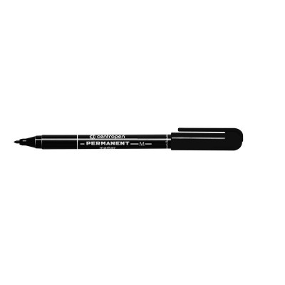 Маркер перманентний Centropen 1мм круглий чорний 2846 /01 Маркер перманентний Centropen 1мм круглий чорний 2846 /01