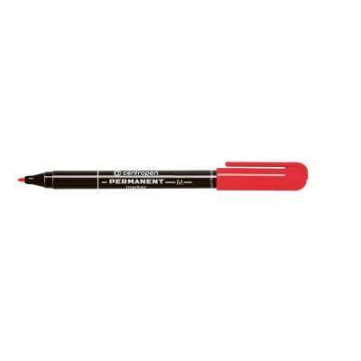 Маркер перманентний Centropen 1мм круглий червоний 2846 Маркер перманентний Centropen 1мм круглий червоний 2846