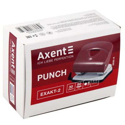 Діркопробивач Axent Exakt-2 металевий 30арк Діркопробивач Axent Exakt-2 металевий 30арк