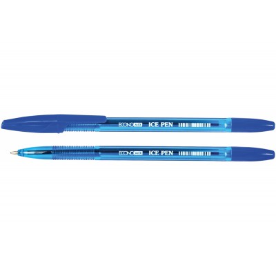 Ручка кулькова Economix ICE PEN синя, зі змінним стрижнем Ручка кулькова Economix ICE PEN синя, зі змінним стрижнем